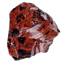 Mahagoni-Obsidian, natürliches vulkanisches Glas