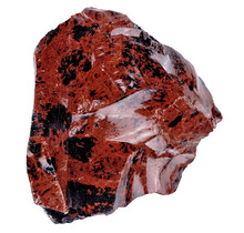 Mahogany obsidian natural volcanic glass