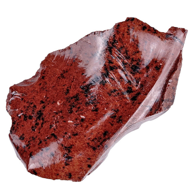 Mahagoni-Obsidian, natürliches vulkanisches Glas Mahagoni-Obsidian, natürliches vulkanisches Glas