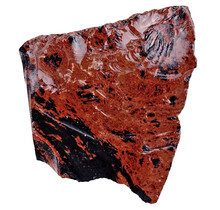 Mahonie obsidiaan, natuurlijk vulkanisch glas