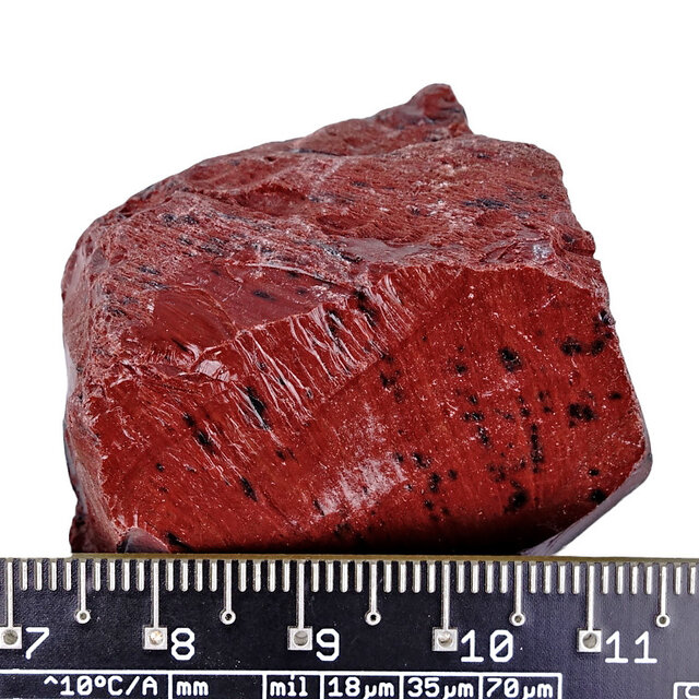 Mahonie obsidiaan, natuurlijk vulkanisch glas