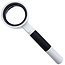 Hand magnifier with 16x magnification and 35mm lens