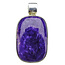 Beautiful purple mineral from Siberia, beautiful pendant in silver