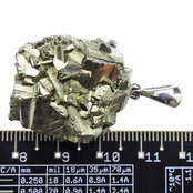 Schöner Anhänger aus Pyrit Schöner Anhänger aus Pyrit