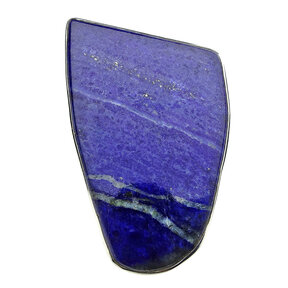 Pendant from Lapis Lazuli with silver