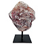 Red hematite quartz from Brazil,  970 grams and 13 cm