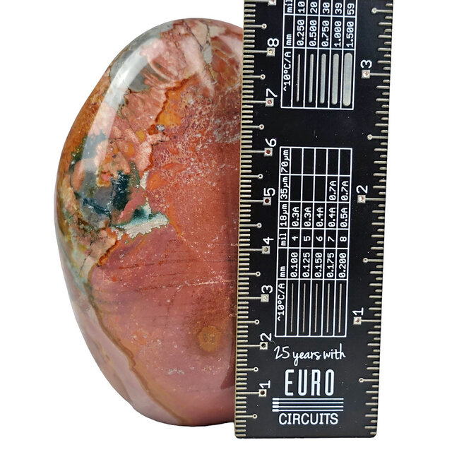 Polychrom Jaspis, der Aurastein, 590 Gramm Polychrom Jaspis, der Aurastein, 590 Gramm