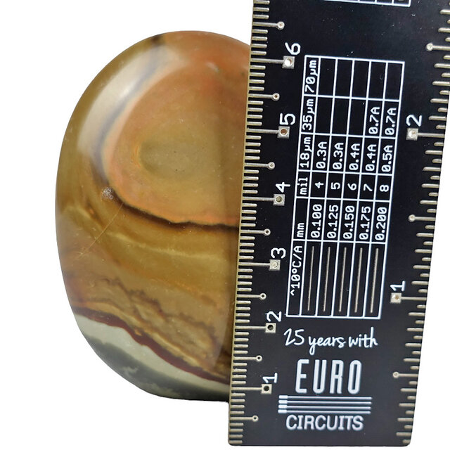 Polychroom jaspis, de aura steen,  180 gram