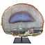 Agate on metal stand, 5075 grams and 20 cm