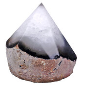 Achatspitze aus Brasilien, 825 Gramm und 10 CM hoch Achatspitze aus Brasilien, 825 Gramm und 10 CM hoch