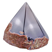 Agate point, 460 grams and 9 cm high Agate point, 460 grams and 9 cm high