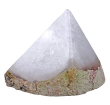 Agaat punt uit Brazilië, 645 gram en 9 cm hoog