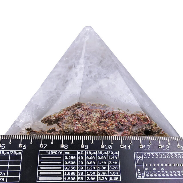 Achatspitze aus Brasilien, 645 Gramm und 9 CM hoch