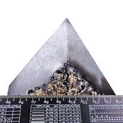 Agaat punt uit Brazilië, 860 gram en 10 cm hoog