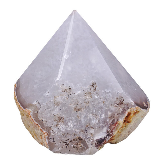 Agate point, 690 grams and 10 cm high Agate point, 690 grams and 10 cm high