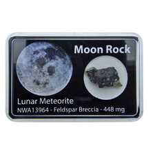 Lunar meteorite 448 milligrams