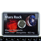 Stone from Mars, arrived on Earth as a meteorite