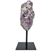 Amethyst aus Brasilien auf Metallständer, 17 CM und 635 Gramm