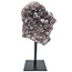 Amethyst aus Brasilien auf Metallständer, 15 CM und 335 Gramm