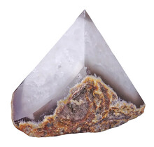 Agate point, 660 grams and 9 cm high