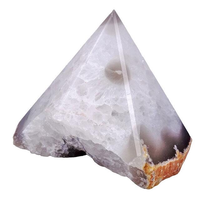 Agate point, 660 grams and 9 cm high Agate point, 660 grams and 9 cm high