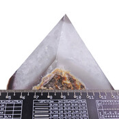 Agaat punt uit Brazilië, 660 gram en 9 cm hoog Agaat punt uit Brazilië, 660 gram en 9 cm hoog