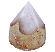 Agate point, 680 grams and 10 cm high