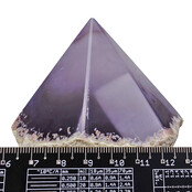 Achatspitze aus Brasilien, 535 Gramm und 9 CM hoch Achatspitze aus Brasilien, 535 Gramm und 9 CM hoch