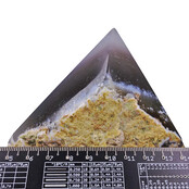 Agaat punt uit Brazilië, 595 gram en 10 cm hoog Agaat punt uit Brazilië, 595 gram en 10 cm hoog
