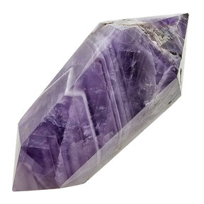 Doppelseitiger Chevron-Amethyst
