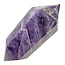 Strong Chevron Amethyst Double End 7,5 cm