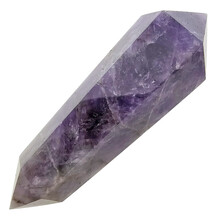 Doppelseitiger Chevron-Amethyst