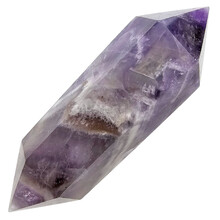 Doppelseitiger Chevron-Amethyst