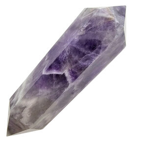 Doppelseitiger Chevron-Amethyst
