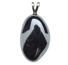 Beautiful pendant made of hematite