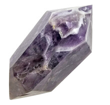 Strong Chevron Amethyst Double End 7 cm