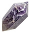 Starker Chevron-Amethyst-Doppelende 7 cm