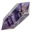 Strong Chevron Amethyst Double End 7,5 cm