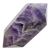 Starker Chevron-Amethyst-Doppelende 7 cm Starker Chevron-Amethyst-Doppelende 7 cm