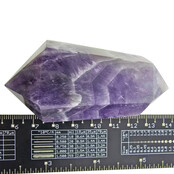 Strong Chevron Amethyst Double End 8 cm Strong Chevron Amethyst Double End 8 cm