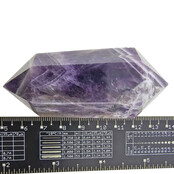 Strong Chevron Amethyst Double End 8 cm Strong Chevron Amethyst Double End 8 cm