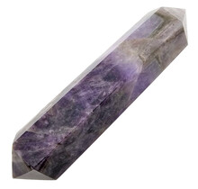 Strong Chevron Amethyst Double End 12 cm