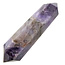 Starker Chevron-Amethyst-Doppelende 12 cm