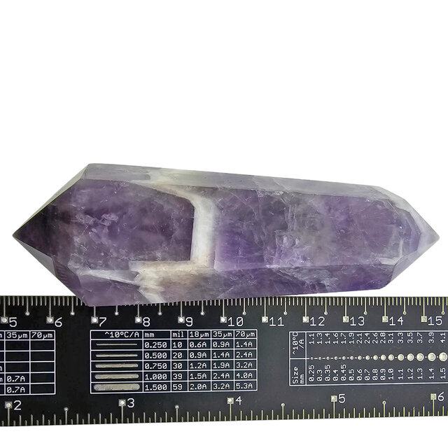 Strong Chevron Amethyst Double End 9,5 cm Strong Chevron Amethyst Double End 9,5 cm