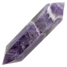 Doppelseitiger Chevron-Amethyst