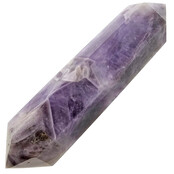 Strong Chevron Amethyst Double End 11,5 cm