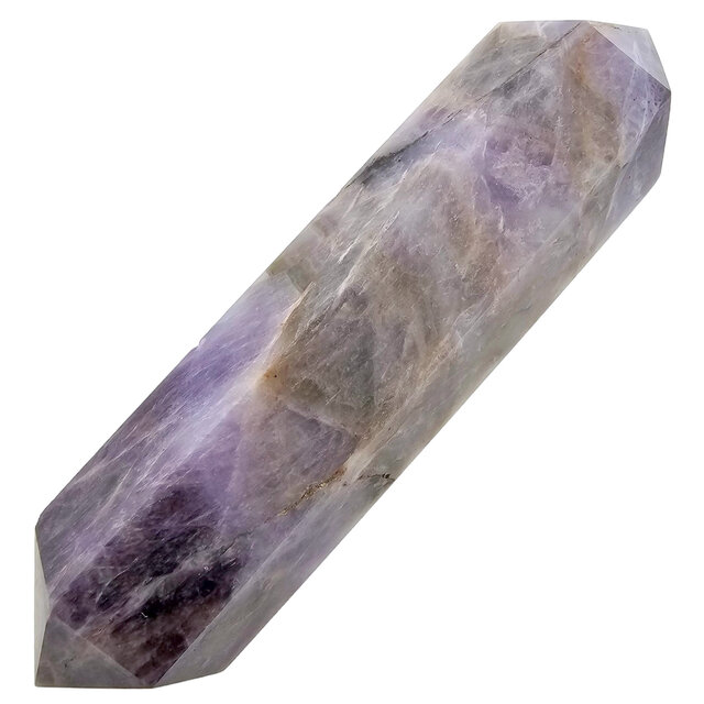 Starker Chevron-Amethyst-Doppelende 12 cm Starker Chevron-Amethyst-Doppelende 12 cm