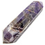 Starker Chevron-Amethyst-Doppelende 11 cm