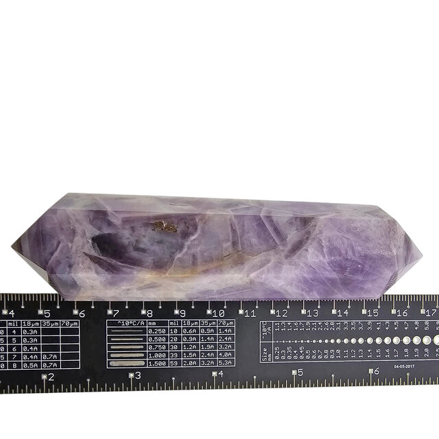 Strong Chevron Amethyst Double End 12 cm Strong Chevron Amethyst Double End 12 cm