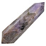 Starker Chevron-Amethyst-Doppelende 11,5 cm